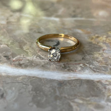 Load image into Gallery viewer, Brilliant-cut Diamond Solitaire Ring