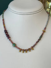 Load image into Gallery viewer, Thulite and Labradorite Necklace