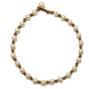 “All Around The World” Freshwater Pearl Necklace