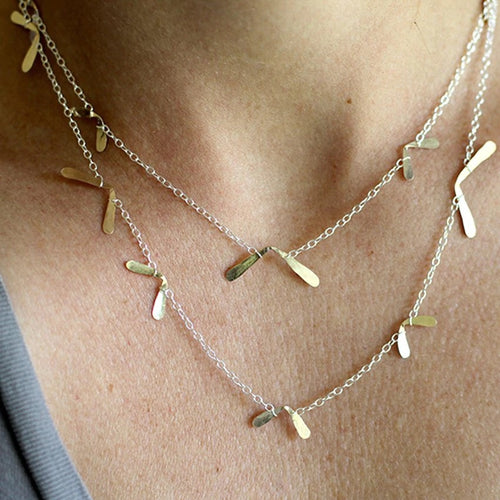 Flutter Double Wrap Necklace