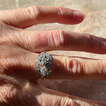 Load image into Gallery viewer, Deco &quot;Ampersand&quot; Diamond Cocktail Ring