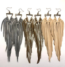 Load image into Gallery viewer, YELLOWSTONE FRINGE EARRINGS