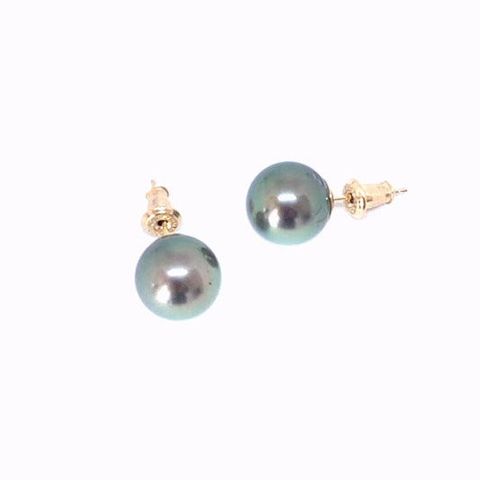 "Mareva" Tahitian Pearl Stud Earrings