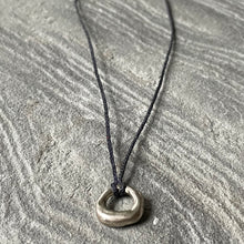 Load image into Gallery viewer, Sterling Circle Pendant