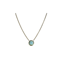 Load image into Gallery viewer, Small circle necklace