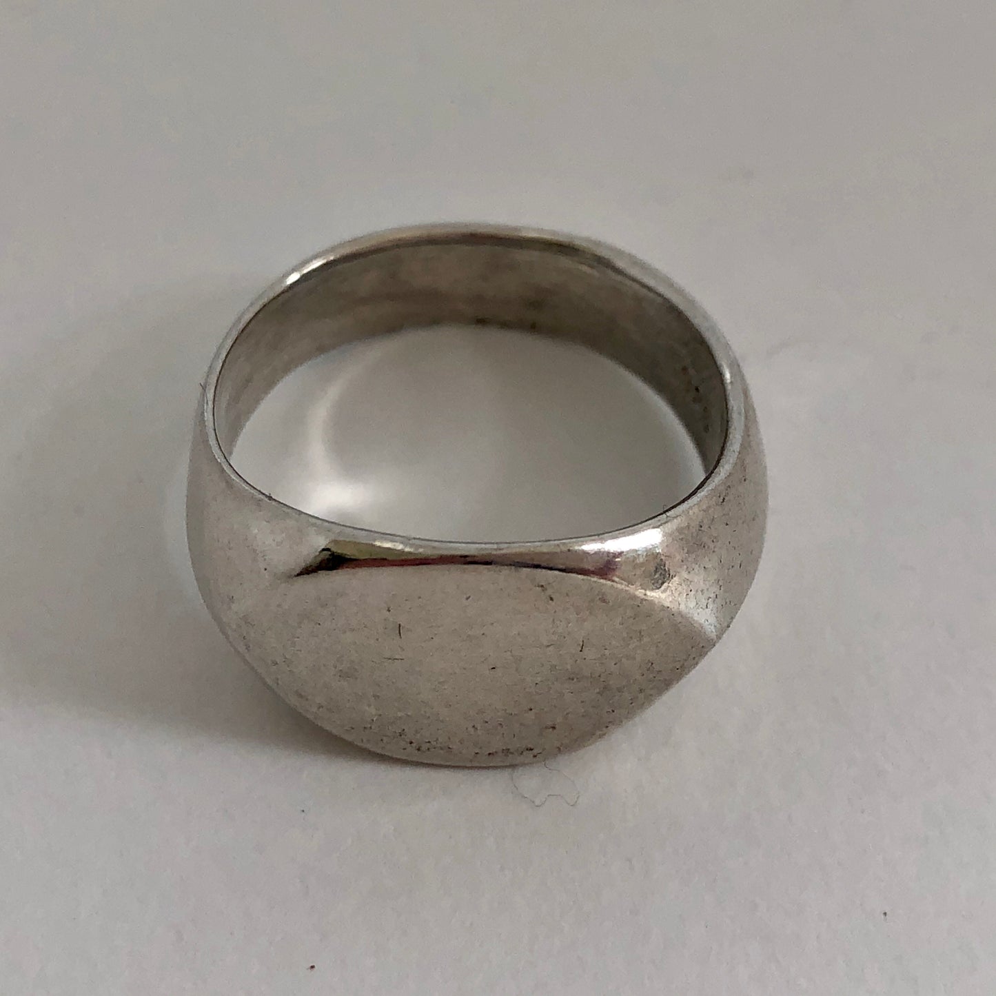 Evil Eye Signet Ring- Sterling
