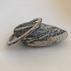 Sterling Silver Beaded Channel Bracelet