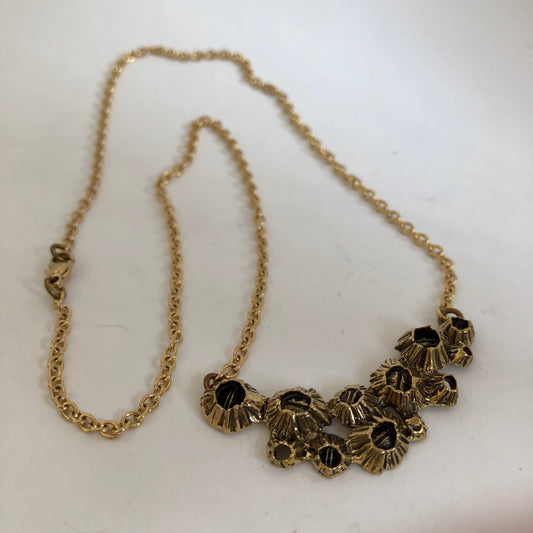 Intertidal Barnacle Necklace- Bronze