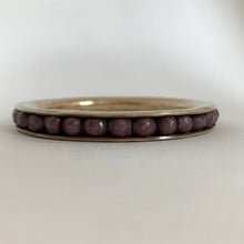 Load image into Gallery viewer, Bronze and Pearl Bangle Bracelet