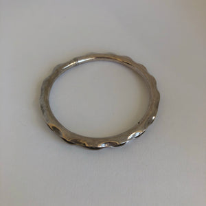 Sterling Silver Beaded Channel Bracelet