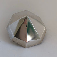 Load image into Gallery viewer, Sterling Silver Pyramid Brooch
