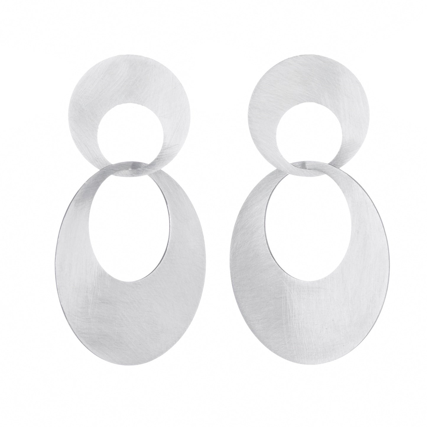 Interlocking Circle Earrings